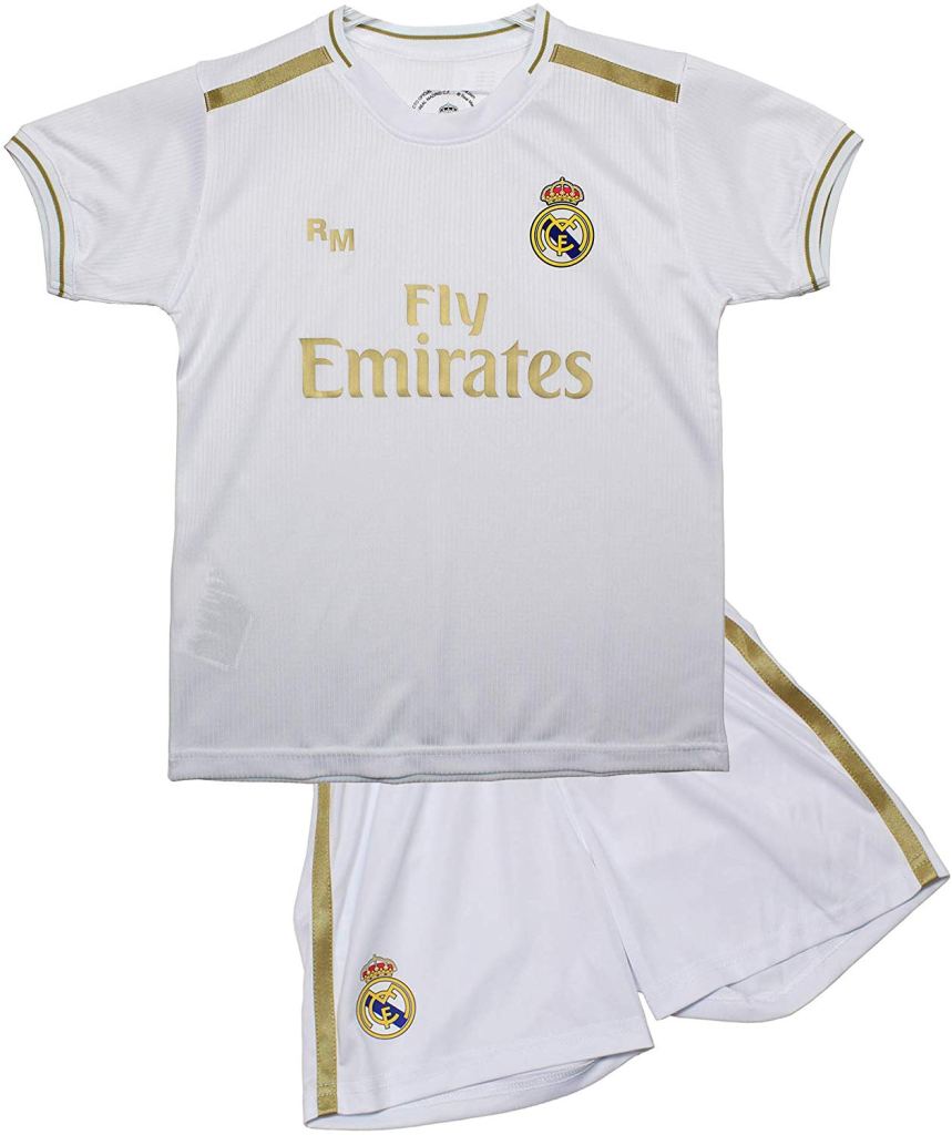 Camiseta del Madrid. Idea de regalo para niño o niña de 8 años.