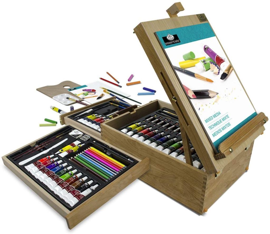 Set de pintura. Idea de regalo de creatividad y construcción para niño y niña de 6 a 11 años.