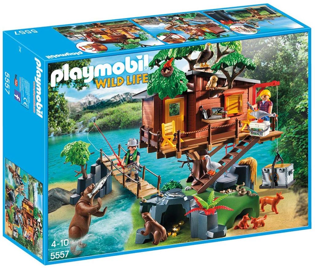 Casa del árbol de playmobil. Idea de regalo para niño o niña de 6 años