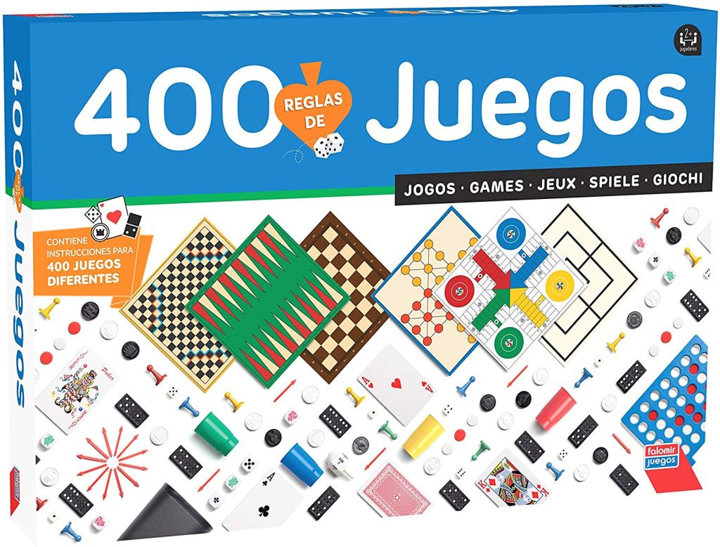 Juegos reunidos. Juegos de mesa familiares. Idea de regalo de juego de mesa y familiares para niño o niña de 6 a 11 años.