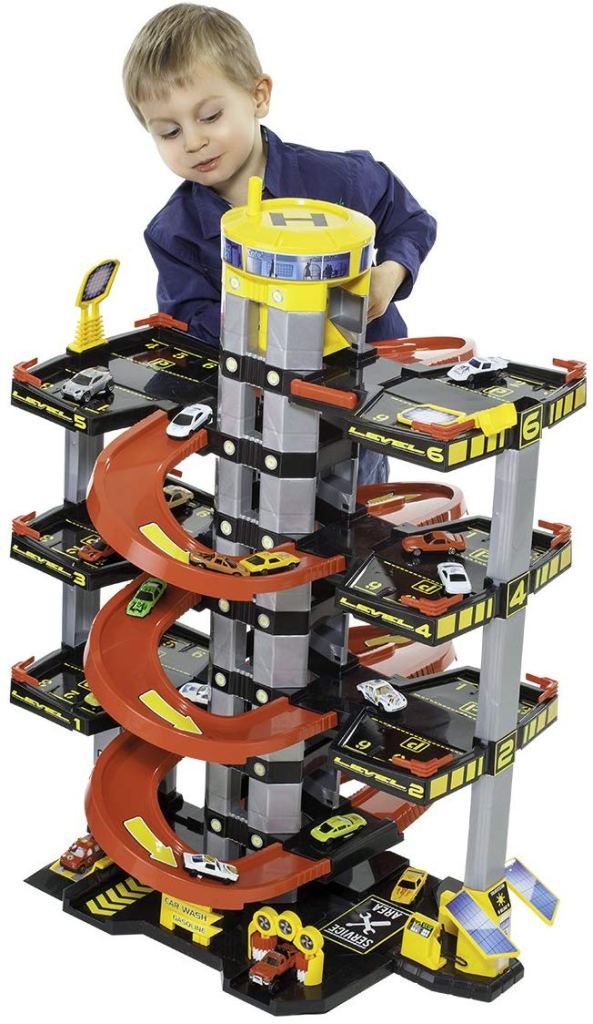 Parking de coches, garaje. Idea de regalo para niño o niña de 6 años. Ideasderegaloonline.com