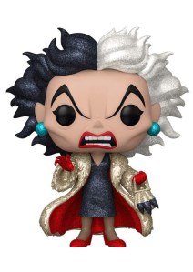 Idea de regalo para niña o niño. Funko pop de Cruella de Vil de malos de Disney. Ideasderegaloonline.com