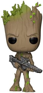 Idea de regalo para niña o niño. Funko pop de Groot de Marvel. Ideasderegaloonline.com