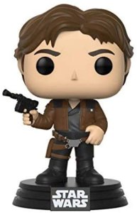Idea de regalo para niña o niño. Funko pop de Han Solo de Star Wars. Ideasderegaloonline.com