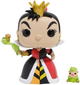 Idea de regalo para niña o niño. Funko pop de Reina de Corazones de malos de Disney. Ideasderegaloonline.com