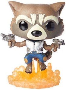 Idea de regalo para niña o niño. Funko pop de Rocket de Marvel. Ideasderegaloonline.com