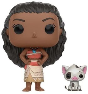 Idea de regalo para niña o niño. Funko pop de Vaiana de princesas Disney. Ideasderegaloonline.com
