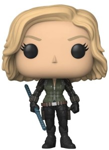 Idea de regalo para niña o niño. Funko pop de Viuda Negra de los Vengadores de Marvel. Ideasderegaloonline.com
