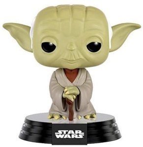 Idea de regalo para niña o niño. Funko pop de Yoda de Star Wars. Ideasderegaloonline.com